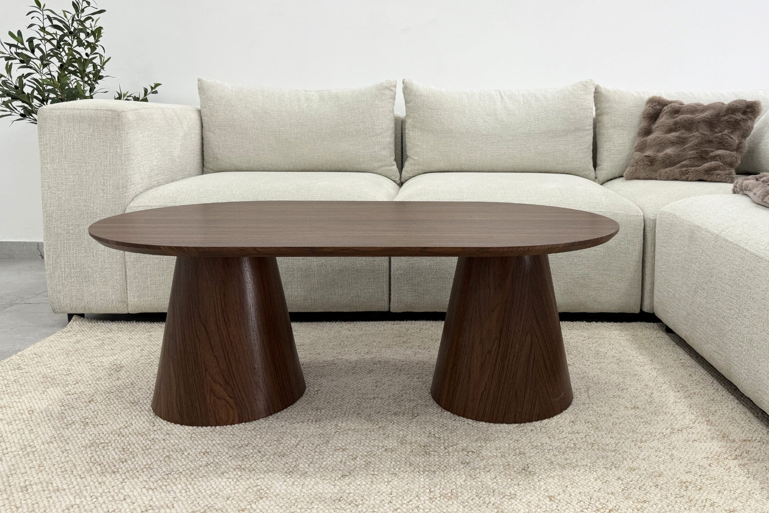 Table Basse Ikonic Bois Noyer