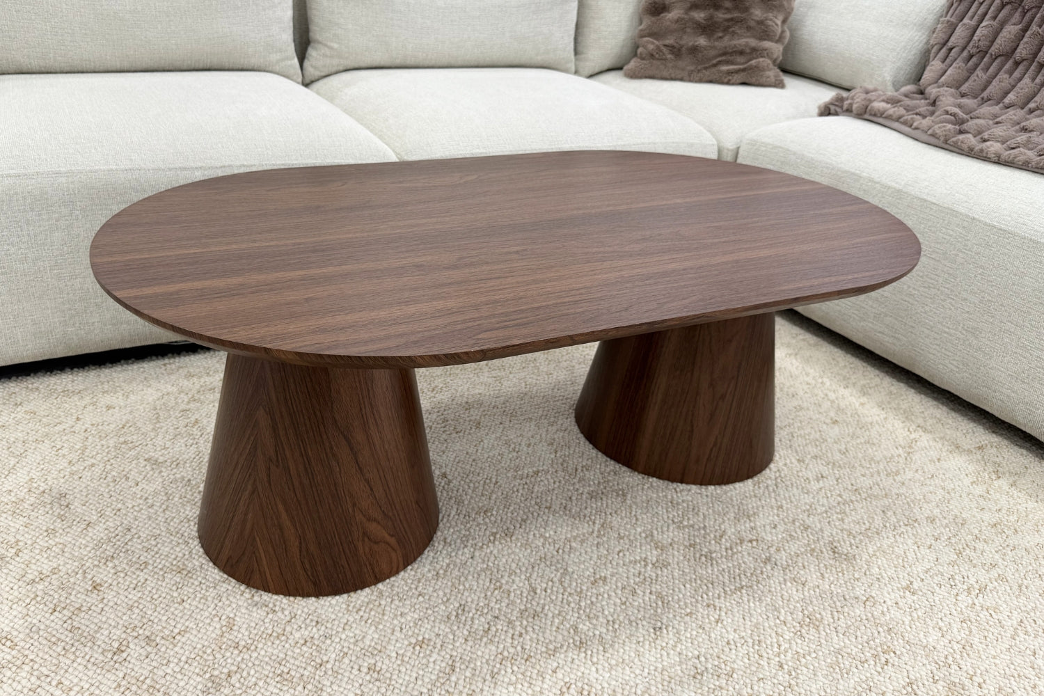 Table Basse Ikonic Bois Noyer